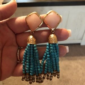 Pink & Turquoise Earrings